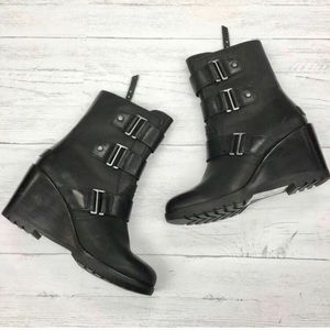 Sorel after hours wedge boots